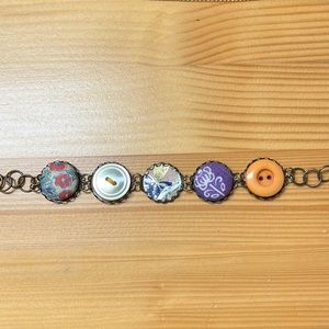 Vintage Button Bracelet